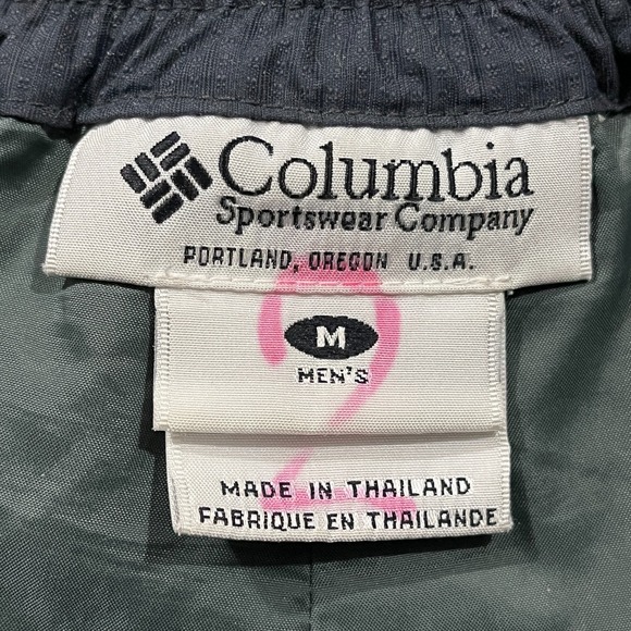 Columbia Pants Mens Medium Cargo Convertible Adjustable Waist Nylon Hiking Y2K - Picture 5 of 13